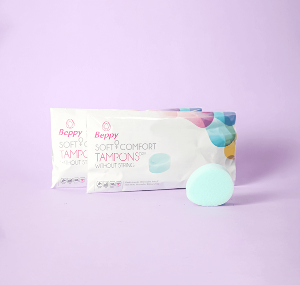 Rynke panden Ondartet Sky Beppy Soft + Comfort Tampons Dry